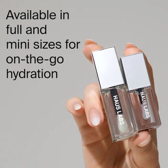 NIB ✅ Haus Labs #NEUTRAL Mini PhD Hybrid Hydrating Tinted Lip Oil ✨NIB - Picture 4 of 6